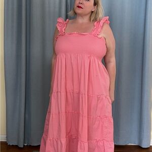 Ellie Nap Dress in Pink